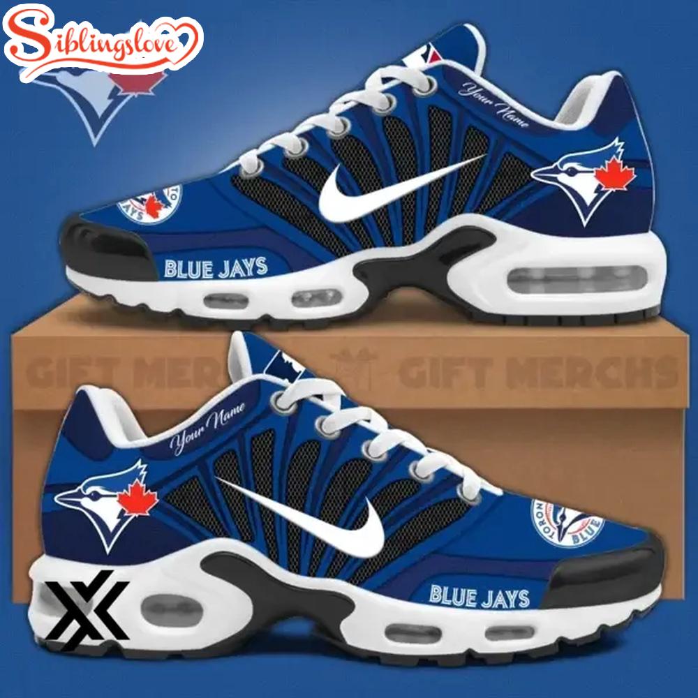 Custom Name Toronto Blue Jays MLB Air Max Plus Shoes Gifts For Fan 1 Custom Name Toronto Blue Jays MLB Air Max Plus Shoes Gifts For Fan