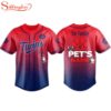 Custom Name Twins 2026 Fur Family Pet Baseball Jersey Shirt