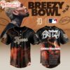 D Tigers X Chris Brown Breezy Bowl Xx Stadium World Tour 2025 Baseball Jersey Shirt