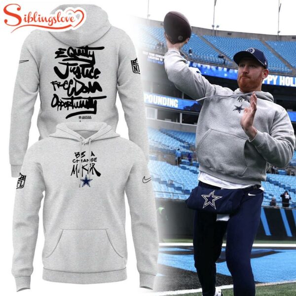 Dallas Cowboys Be A Change Maker NFL Hoodie 3D Shirt