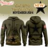 Dallas Cowboys Camo Military Hoodie Shirt 3D Print