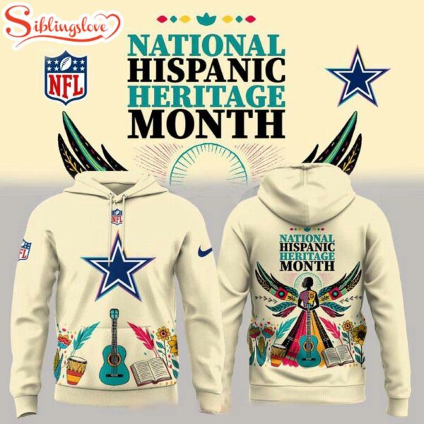 Dallas Cowboys Celebrates Hispanic And Latino Heritage Month All Over Print Hoodie Shirt
