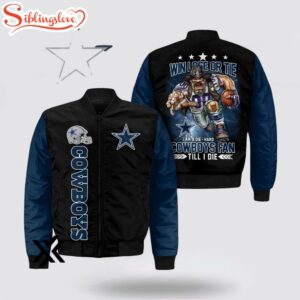Dallas Cowboys Mascot Bomber Jacket…