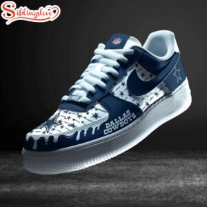 Dallas Cowboys NFL Air Force 1 Shoes For Fans