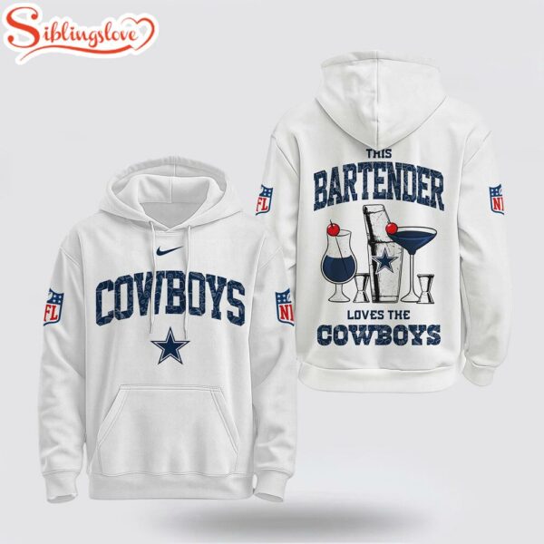 Dallas Cowboys NFL Bartender 3D Hoodie Shirt