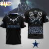 Dallas Cowboys NFL Black Panther 3D Shirt For Fans