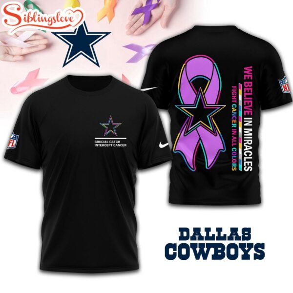 Dallas Cowboys NFL Crucial Catch 3D Shirt