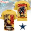 Dallas Cowboys NFL Godzilla King of the Monsters 3D Shirt