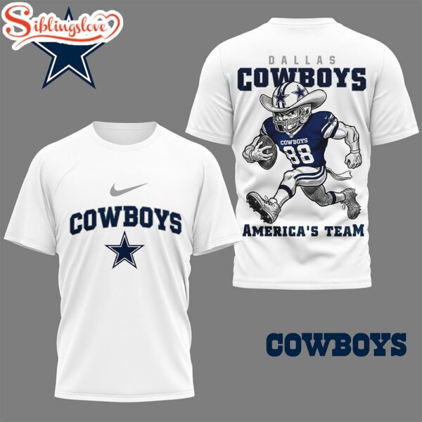 Dallas Cowboys NFL Nation Gear 3D Shirt