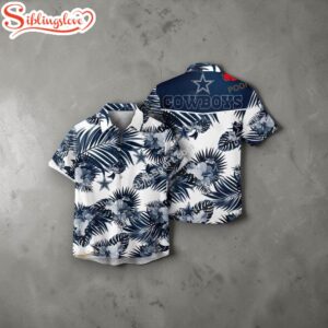 Dallas Cowboys NFL Palm Leaves Hawaiian Shirt For Fans
