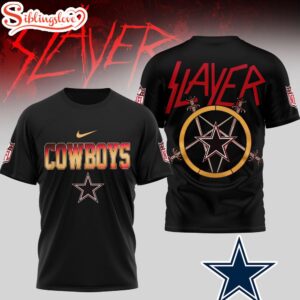 Dallas Cowboys NFL Slayer 3D Shirt For Fans