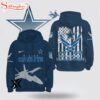 Dallas Cowboys NFL U.S. Air Force 78th Anniversary 3D Shirt