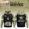 Dallas Cowboys Salute to Service Hoodie 3D Shirt For Fans