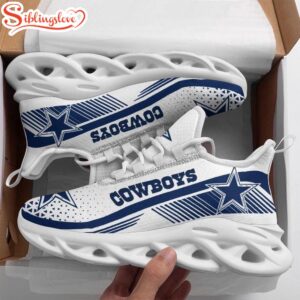 Dallas Cowboys Team NFL Max Soul Shoes Gifts For Fan
