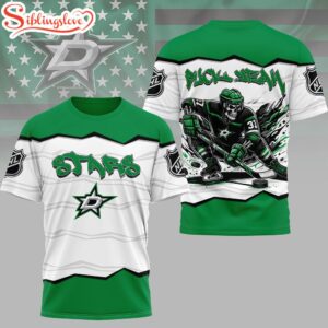Dallas Stars NHL Puck Yeah 3D T-Shirt