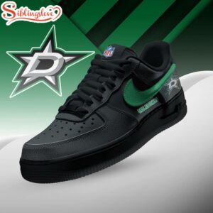 Dallas Stars NHL Team Air Force 1 Shoes For Fans