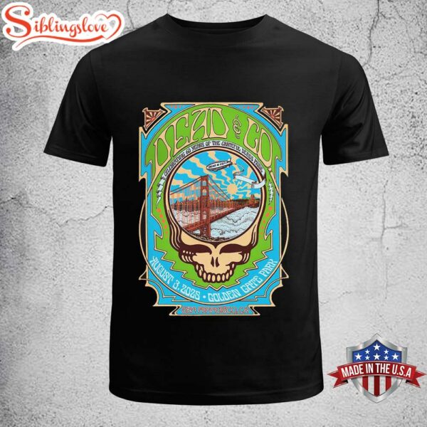 Dead And Company Celebrating 60 Years Of The Grateful Dead’s Music 2025 Unisex T-Shirt