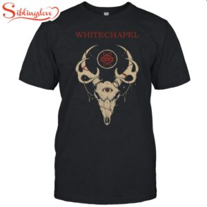 Deer Skull Black T-Shirt Unisex T-Shirt