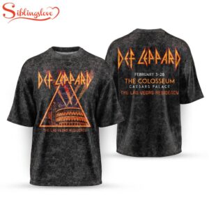 Def Leppard Live 2026 All Over Print T-Shirt