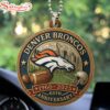 Denver Broncos 65th Anniversary Christmas Ornament Gift For Fans