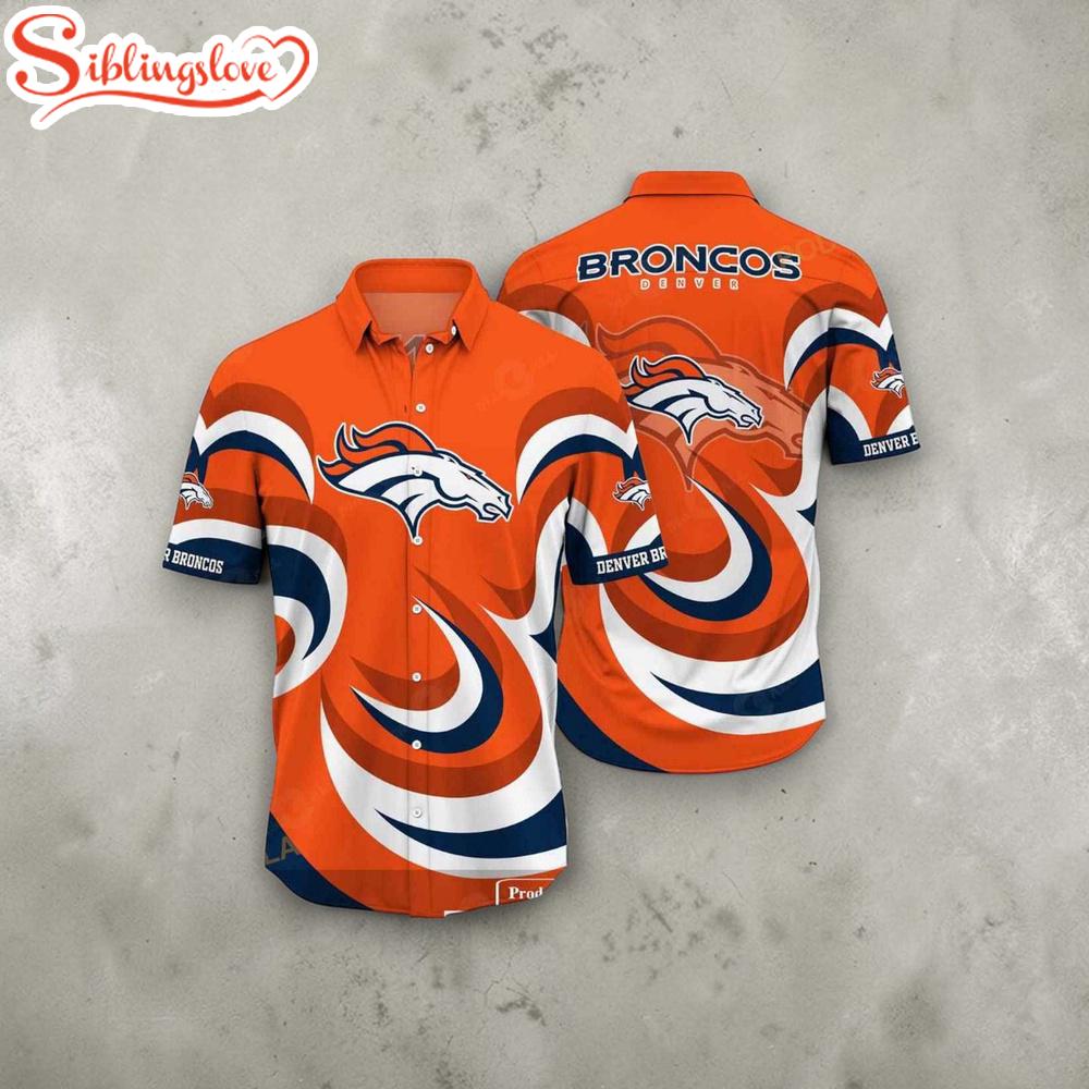 Denver Broncos Hawaiian Shirt For Fans 1 Denver Broncos Hawaiian Shirt For Fans