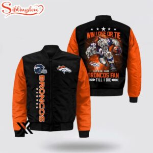 Denver Broncos Mascot Bomber Jacket…