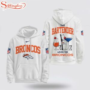 Denver Broncos NFL Bartender 3D Hoodie Shirt