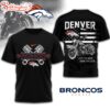 Denver Broncos NFL Biker 3D T-Shirt