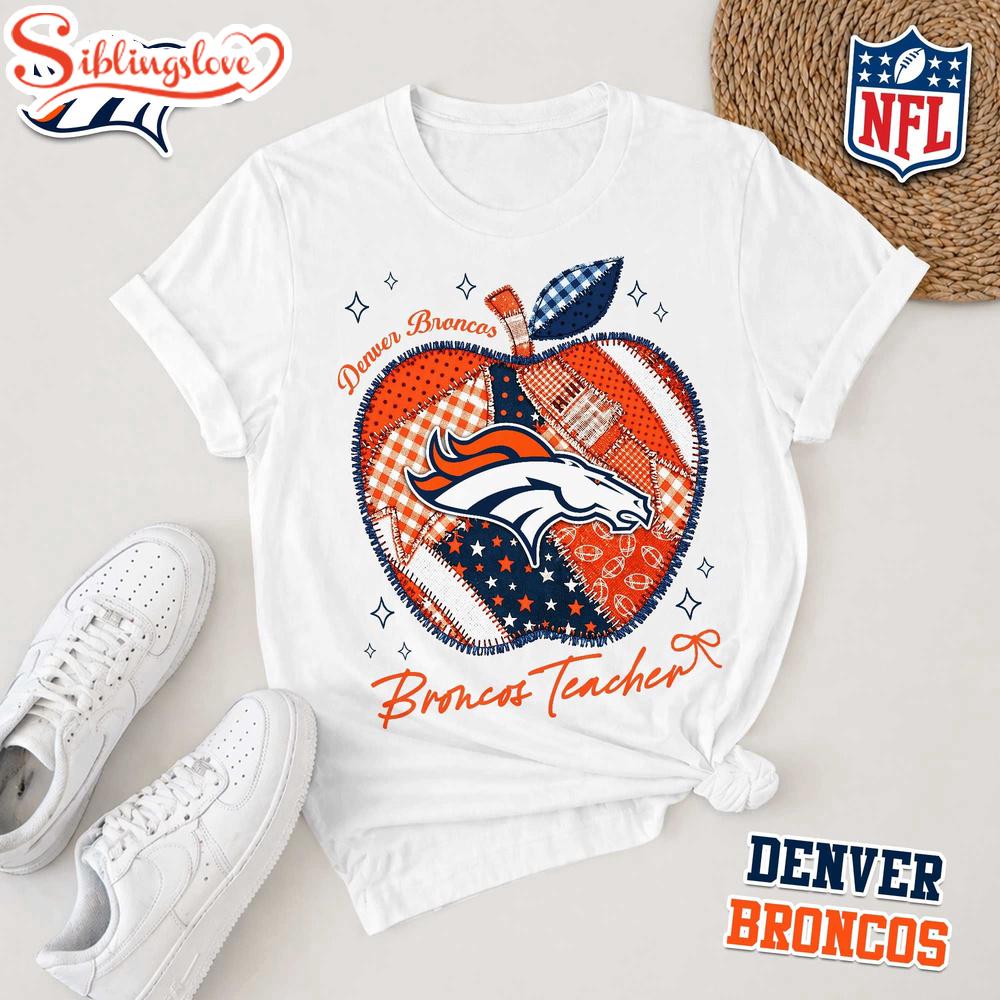Denver Broncos NFL Football Teacher Unisex T-Shirt 1 Denver Broncos NFL Football Teacher Unisex T-Shirt