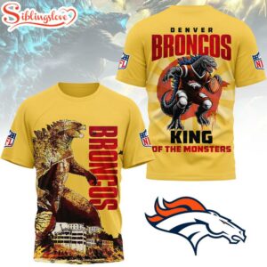 Denver Broncos NFL Godzilla King…