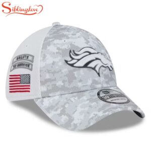 Denver Broncos NFL Salute To Service 39THIRTY Flex Fit Baseball Cap Print
