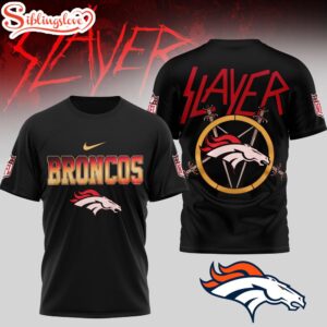 Denver Broncos NFL Slayer 3D Shirt For Fans