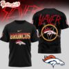 Denver Broncos NFL Slayer 3D Shirt Gift For Fans