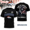 Denver Broncos NFL Sons of Anarchy 3D T-Shirt For Fans