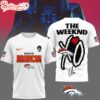 Denver Broncos NFL The Weeknd 3D Shirt For Fans