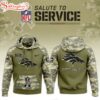 Denver Broncos Salute to Service Hoodie 3D Shirt