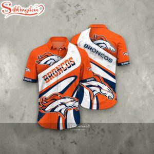 Denver Broncos Style Hawaiian Shirt For Fans