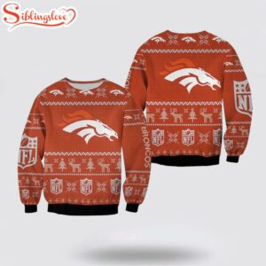 Denver Broncos Ugly Christmas Sweater