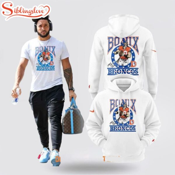 Denver Broncos x Bo Nix 3D Shirt For Fans