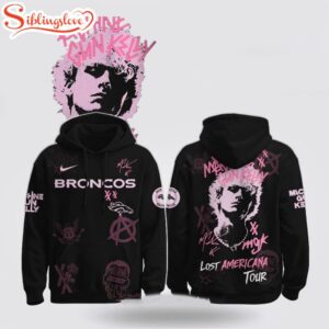 Denver Broncos x Machine Gun Kelly The Lost Americana Tour 2025 3D Shirt For Fans Denver Broncos x Machine Gun Kelly The Lost Americana Tour 2025 3D Shirt For Fans