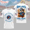 Detroit Lions NFL Firefighter Strong 3D T-Shirt For Fans