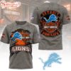 Detroit Lions NFL Harley Davidson For Life 3D T-Shirt