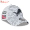 Detroit Lions NFL Salute To Service 39THIRTY Flex Fit Baseball Cap Print