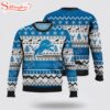 Detroit Lions NFL Team Football Ugly Christmas Sweater