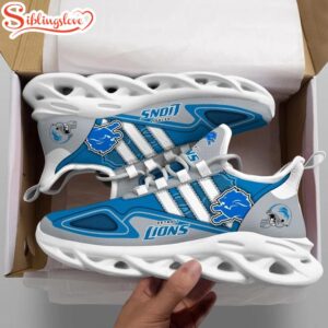 Detroit Lions NFL Team Max Soul Shoes Gifts For Fan