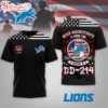 Detroit Lions NFL Truck 3D T-Shirt For Fans