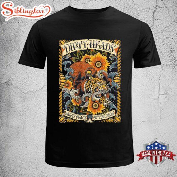 Dirty Heads Jacksonville Florida Runs 2025 Unisex T-Shirt