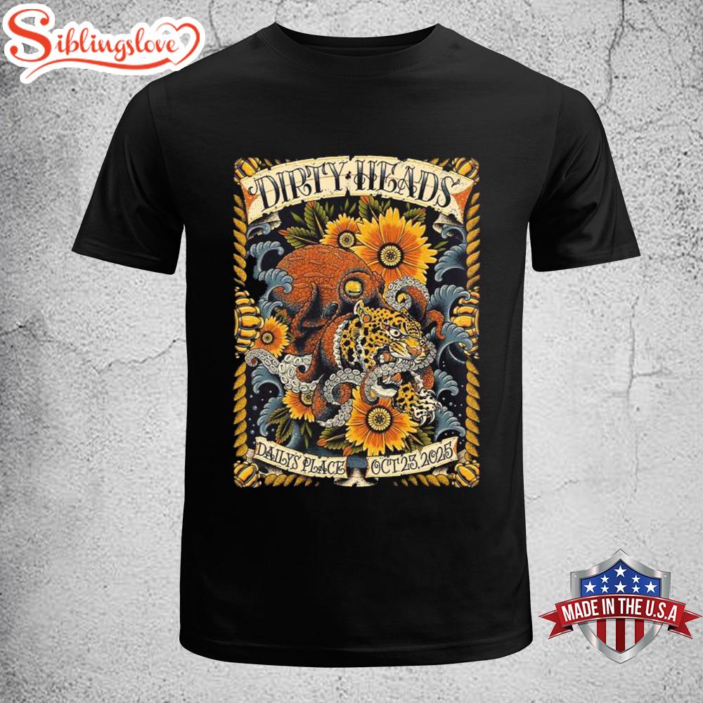 Dirty Heads Jacksonville Florida Runs 2025 Unisex T-Shirt Dirty Heads Jacksonville Florida Runs 2025 Unisex T-Shirt