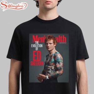 Ed Sheeran Graces The Cover Of Mens Health Uk Unisex T-Shirt