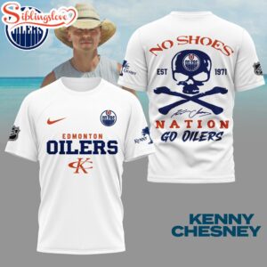 Edmonton Oilers NHL Kenny Chesney 3D Shirt